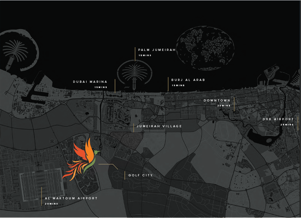 Paradise Hills map